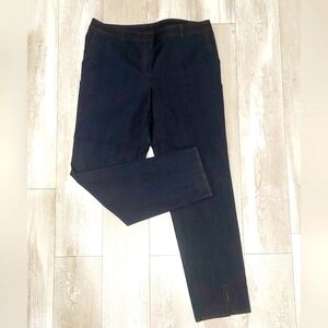 St. John Size 10 Dark Wash Ladies Pants Pre-Loved